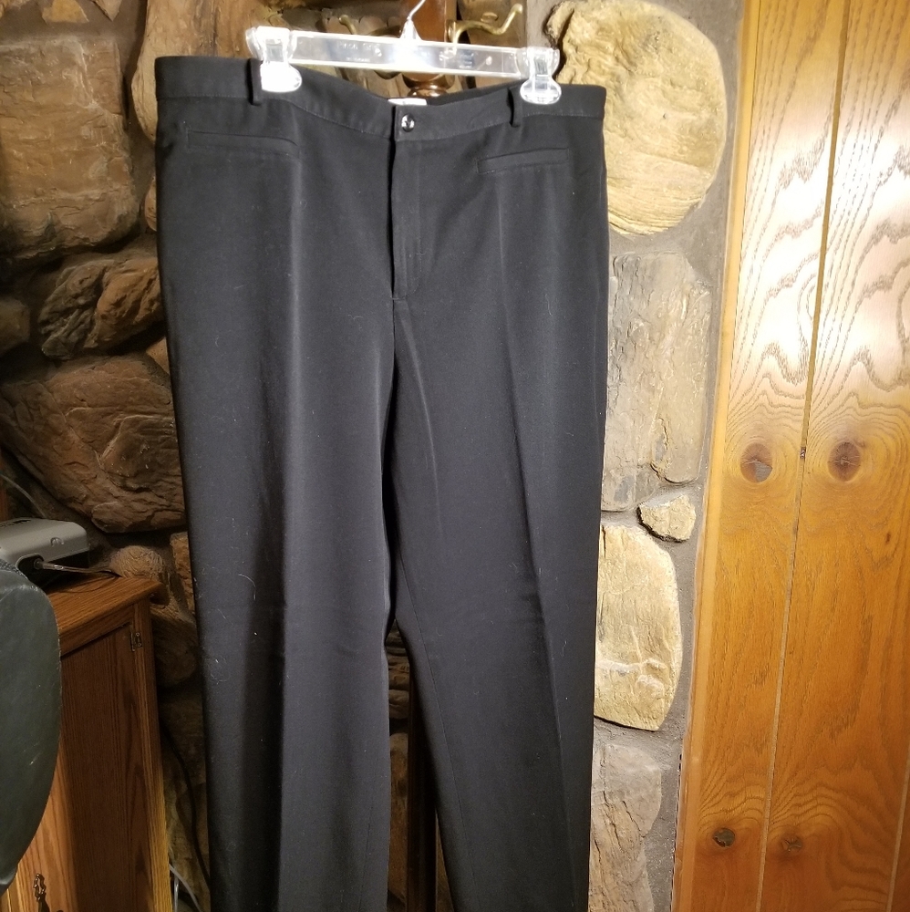 #7 Size 16 Apt 9 Black Stretch Dress Pants